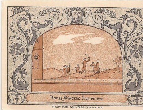 Реверс банкноты 50 fenigów (Niemcy) 1921