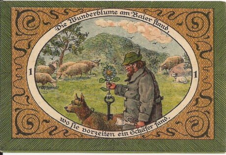 Реверс банкноты 50 fenigów (Niemcy) 1921