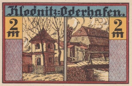 Реверс банкноты 2 marki (Niemcy) 1921