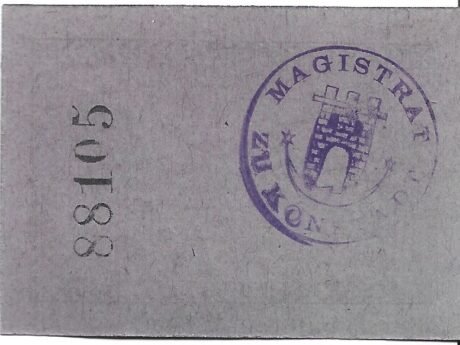 Реверс банкноты 25 fenigów (Niemcy) 1920