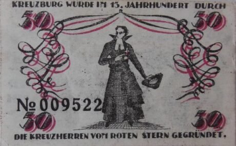 Реверс банкноты 50 Pfennig (Германия) 1921 года