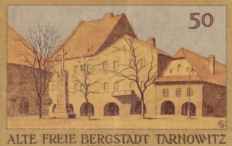 Реверс банкноты 50 fenigów (Niemcy) 1921