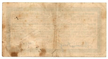 Реверс банкноты 30 złotych fenigów (Niemcy) 1923