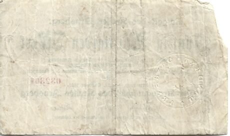 Реверс банкноты 50000000000 marek Kreis Arnsberg (Niemcy) 1923