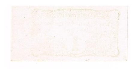 Реверс банкноты 1 fenig przeciwko Bodelschwinghsche Anstalten Bethel (Niemcy) 1919