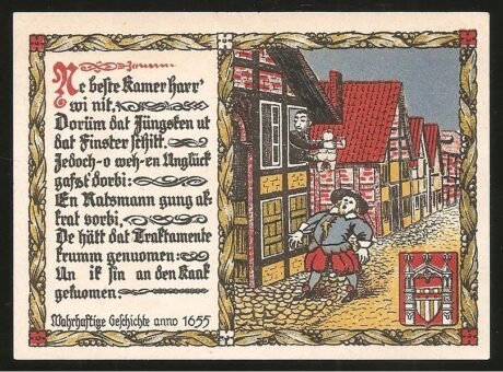 Реверс банкноты 2 marki (Niemcy) 1921