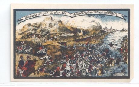 Реверс банкноты 1 marka (Niemcy) 1921