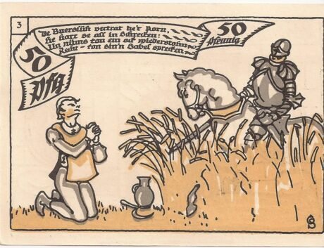 Реверс банкноты 50 пфеннигов (Германия) 1921 года