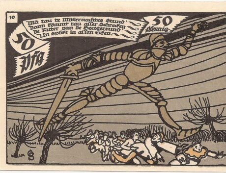 Реверс банкноты 50 пфеннигов (Германия) 1921 года