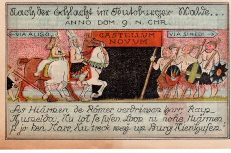 Реверс банкноты 1 marka (Niemcy) 1921