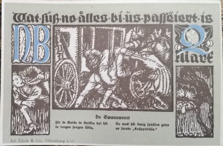 Реверс банкноты 2 marki (Niemcy) 1921