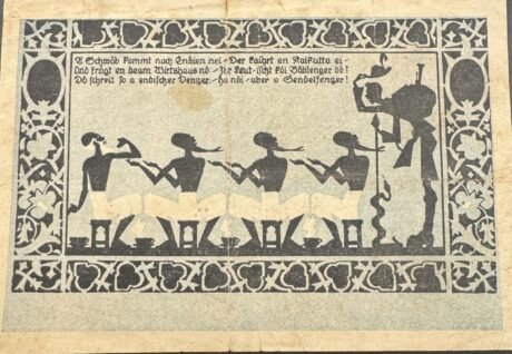 Реверс банкноты 500000 marek (Niemcy) 1923