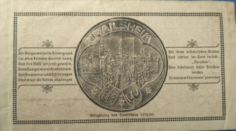 Реверс банкноты 500 000 000 marek (Niemcy) 1923