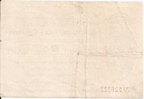 Реверс банкноты 100000 марок (Германия) 1923 года