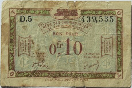 Аверс банкноты 10 центов 