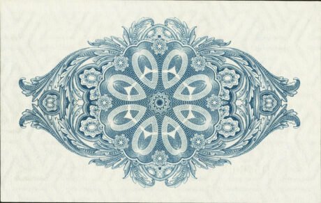 Реверс банкноты 1 фунт - George VI (Великобритания) 1938 года