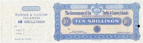 Аверс банкноты 10 шиллингов (Великобритания) 1903 года