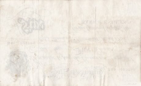 Реверс банкноты 5 фунтов (Великобритания) 1944 года