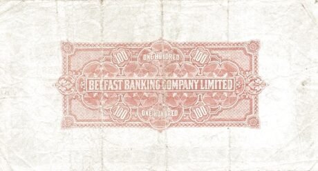 Реверс банкноты 100 фунтов 