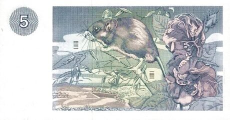 Реверс банкноты 5 funtów „Clydesdale Bank” (Wielka Brytania) 1971