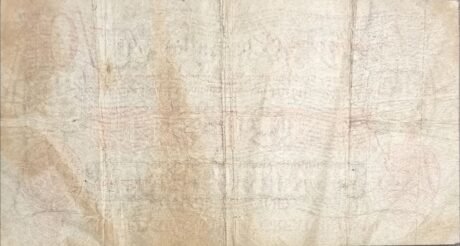 Реверс банкноты 10 шиллингов (Великобритания) 1915 года