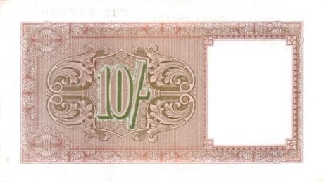 Реверс банкноты 10 шиллингов - 