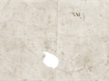 Реверс банкноты 5 гульденов Siege money, Temesvár (Венгрия) 1849 года