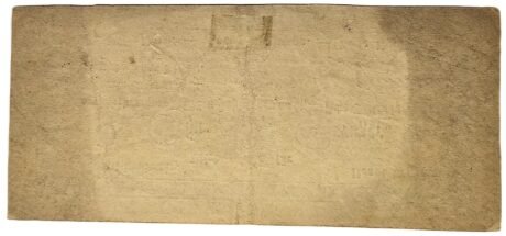 Реверс банкноты 10 kreuzerów Almásy bankó (Węgry) 1849