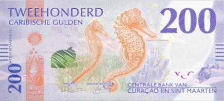 Кюрасао та Сінт-Мартен повідомляють про випуск нової купюри номіналом 200 гульденів (B105a) 31.03.2025 р.