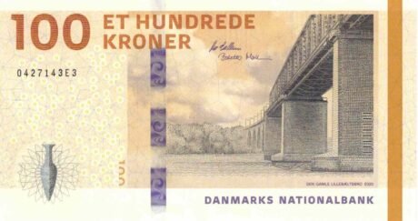 Данія підтвердила випуск нової 100-кронової купюри (B941a)