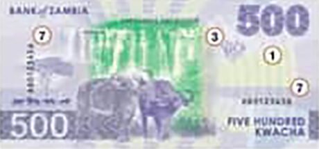 Введення в обіг нової банкноти у 500 квач (B176) у Замбії заплановано на 31.03.2025 р.