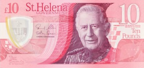 Новая 10-фунтовая полимерная банкнота (B311a) острова Святой Елены, как сообщается, будет введена в обращение в январе 2026 года.