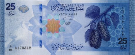 Сирия подтвердила выпуск новой банкноты в 25 фунтов стерлингов (B638a).