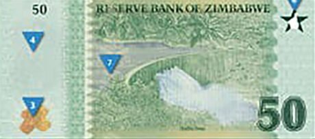 Введение в обращение новой банкноты Зимбабве номиналом 50 зигов (B208) запланировано на 07.04.2026.