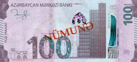 Najnowsze wiadomości Wprowadzenie do obiegu nowego banknotu azerskiego o nominale...